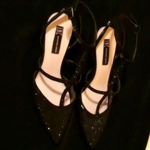 Black Embellished Heels